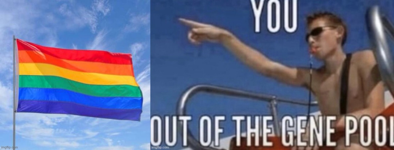 image tagged in gay pride flag | made w/ Imgflip meme maker