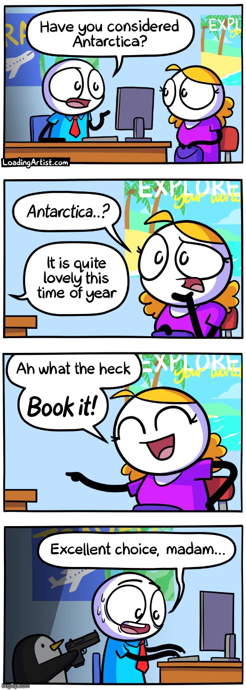 Penguin | image tagged in comics | made w/ Imgflip meme maker