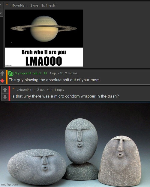 Rekt | image tagged in oof stones | made w/ Imgflip meme maker