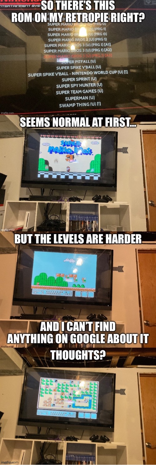 What is this, Who made this, and WHY IS IT ON MINE SPECIFICALLY | image tagged in mario,super mario,super mario bros,retro,nintendo | made w/ Imgflip meme maker