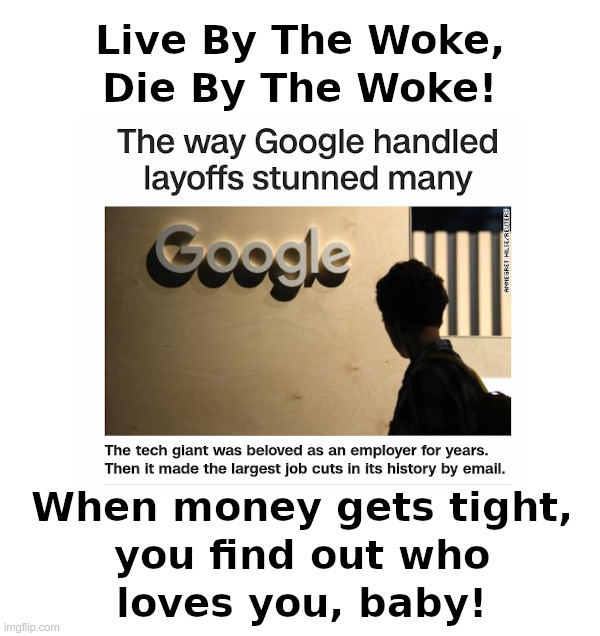 Live By The Woke, Die By The Woke! | image tagged in get woke go broke,google,employees,stunned,cnn | made w/ Imgflip meme maker