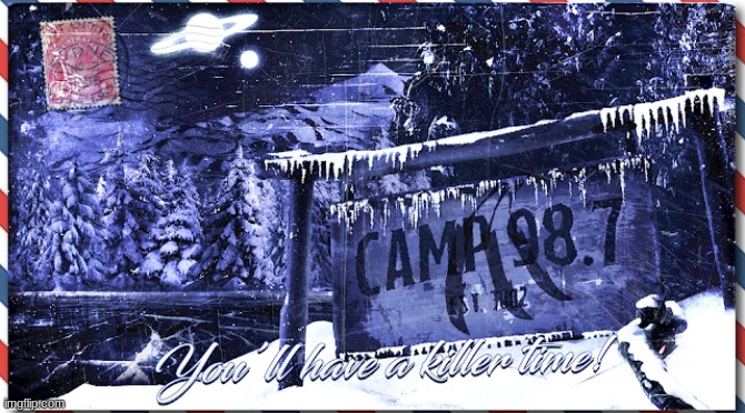 Just got this in the mail. TIME TO GO CAMPING!! | made w/ Imgflip meme maker