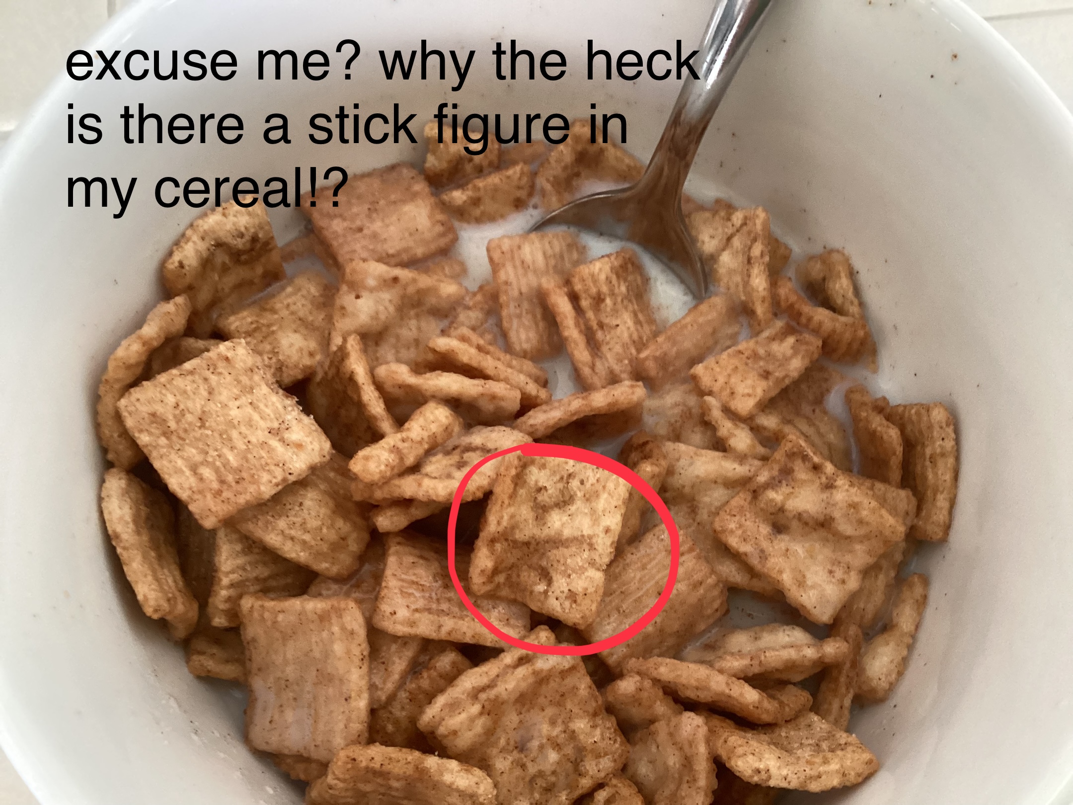 High Quality cursed cereal 2 Blank Meme Template