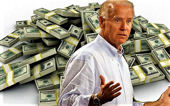 High Quality Biden's got the money Blank Meme Template