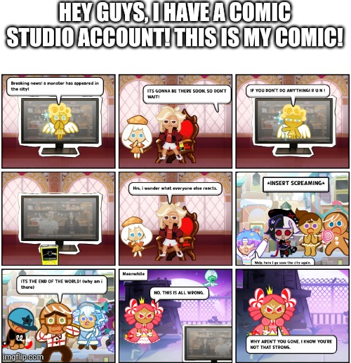 Check this OUT! |  HEY GUYS, I HAVE A COMIC STUDIO ACCOUNT! THIS IS MY COMIC! | image tagged in comics,vocaloid | made w/ Imgflip meme maker