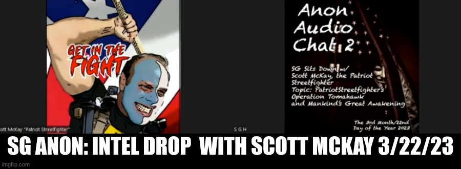 SG Anon: Intel Drop with Scott McKay 3/22/23  (Video) 