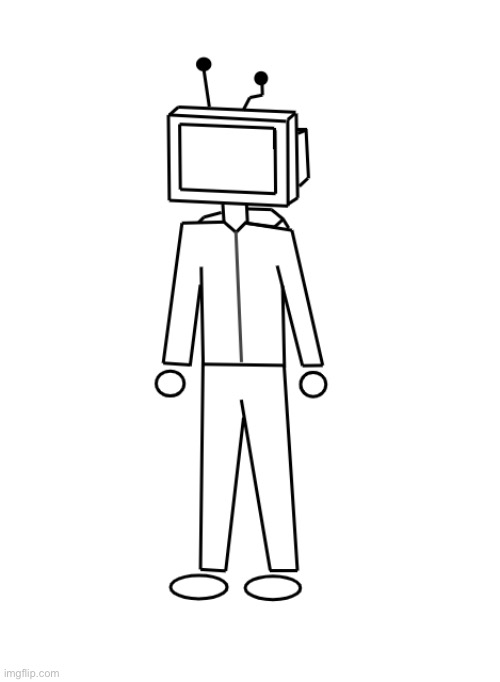 Here have a blank tv head to make your own | made w/ Imgflip meme maker