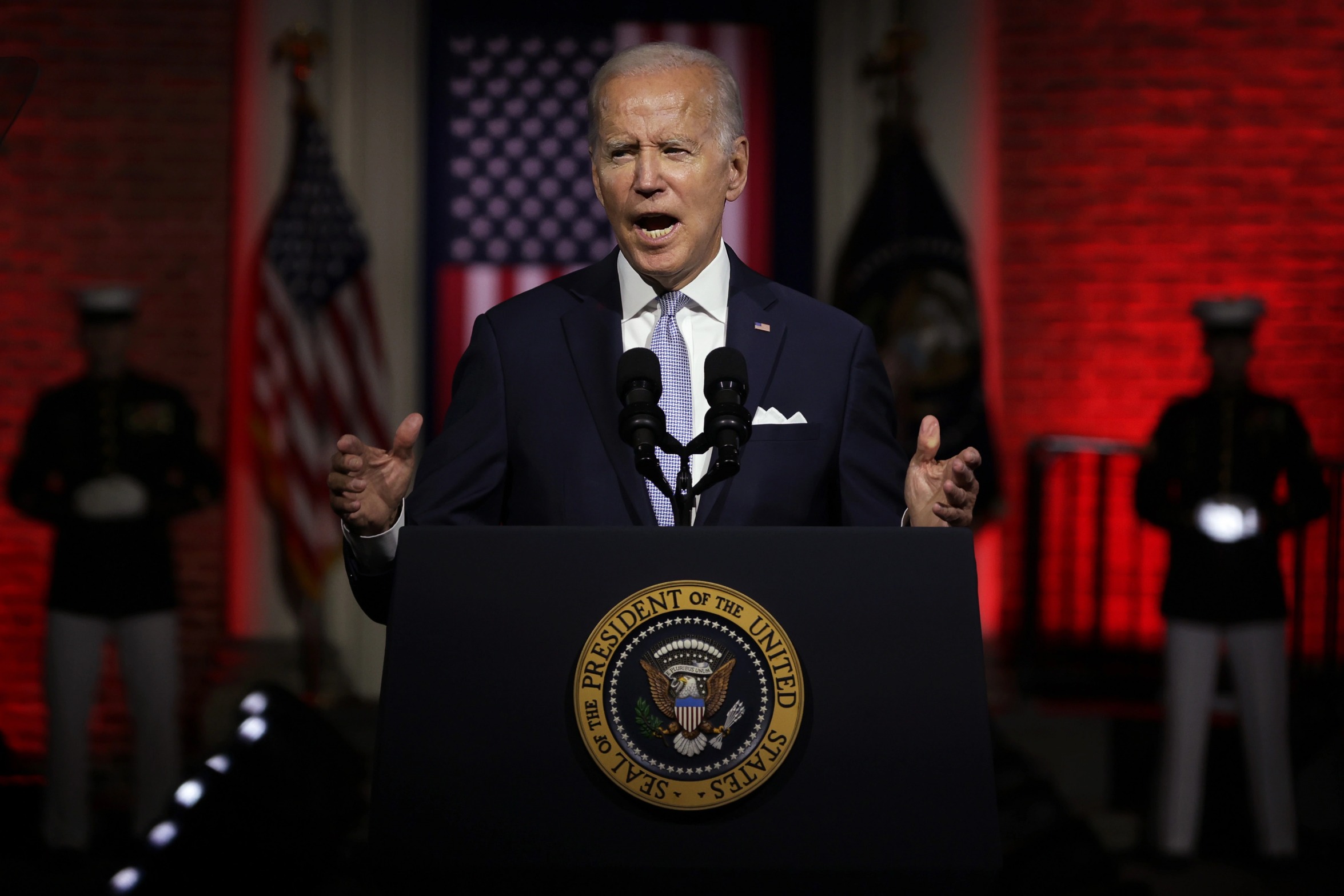 Biden melt Blank Meme Template