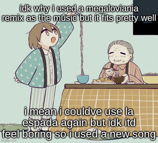 Avogado6 | idk why i used a megaloviania remix as the music but it fits pretty well; i mean i couldve use la espada again but idk itd feel boring so i used a new song | image tagged in avogado6 | made w/ Imgflip meme maker
