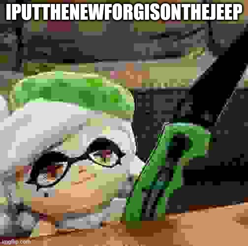 Iputthenewforgisonthejeep | IPUTTHENEWFORGISONTHEJEEP | made w/ Imgflip meme maker