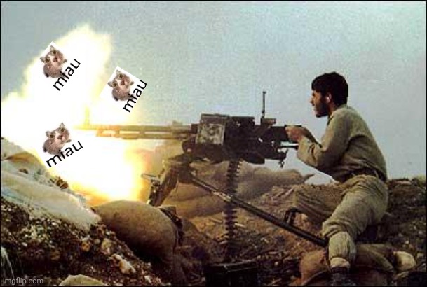 machine gun template | image tagged in machine gun template | made w/ Imgflip meme maker