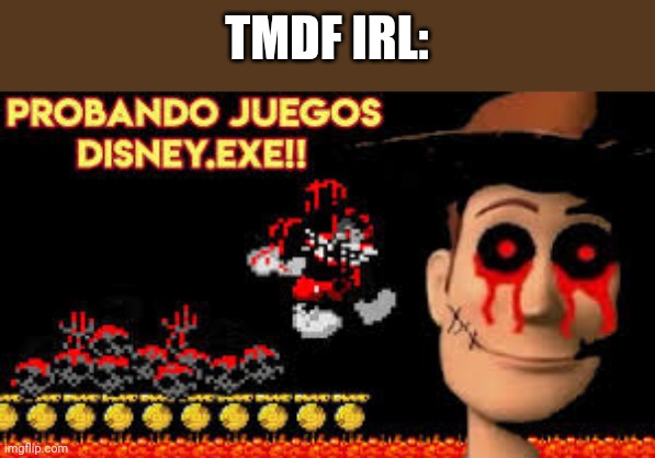 TMDF IRL: | made w/ Imgflip meme maker