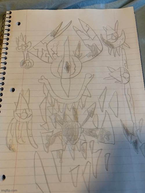 The chaos harbinger (lore in comments) | made w/ Imgflip meme maker