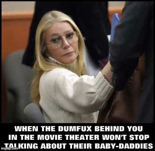 image tagged in gwyneth paltrow,movies,theater,big mouths,baby daddy | made w/ Imgflip meme maker