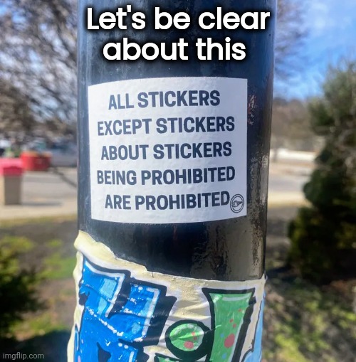 You better not | Let's be clear
about this | image tagged in dw sign won't stop me because i can't read,stupid signs,no i don't think i will,repost police,get off my lawn | made w/ Imgflip meme maker