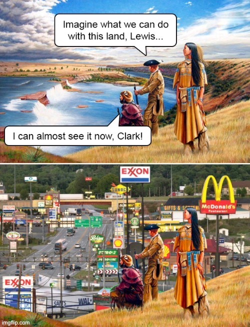 Virgin land | image tagged in just imagine,what could be done,with this land,comics | made w/ Imgflip meme maker