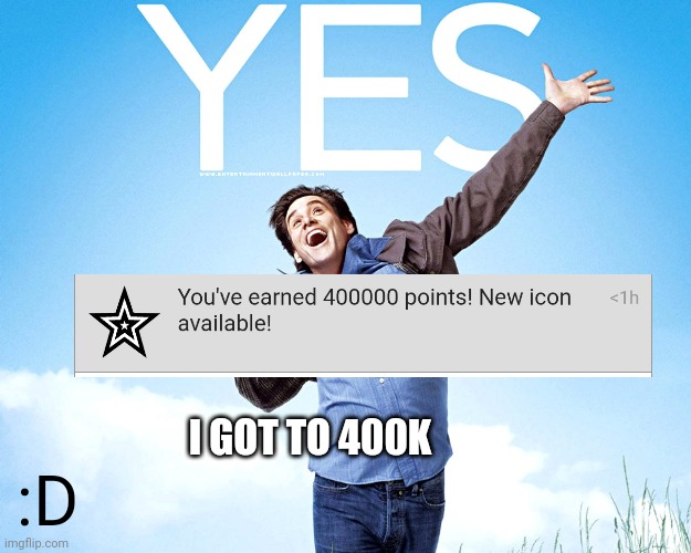 400,000 POINTS YES ? (#538) |  :D; I GOT TO 400K | image tagged in imgflip points,points,memes,icons,imgflip,yes | made w/ Imgflip meme maker