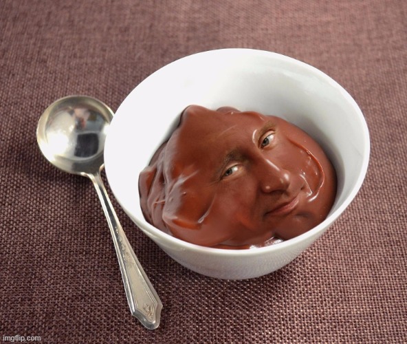 Vladimir Pudding | image tagged in vladimir pudding | made w/ Imgflip meme maker