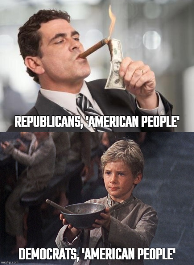american people, american tribe... so rich you live, so poor you die... | image tagged in arrogant rich man,rich kids,tax cuts for the rich,poor,poor people,dies from cringe | made w/ Imgflip meme maker