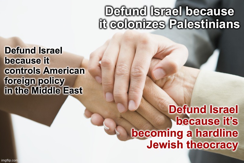 High Quality Defund Israel Blank Meme Template