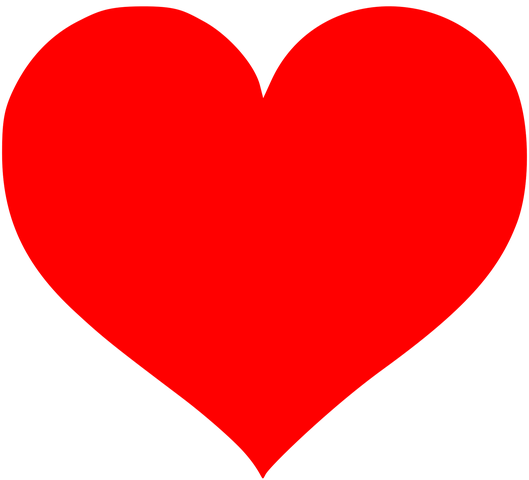 Heart png Blank Meme Template