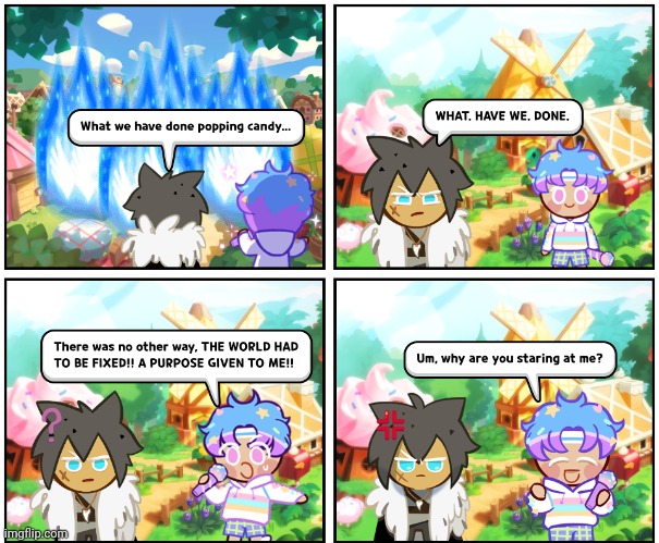 Should i start posting comics there? Am i? | image tagged in cookie run,dragon ball z,abridged,memes | made w/ Imgflip meme maker