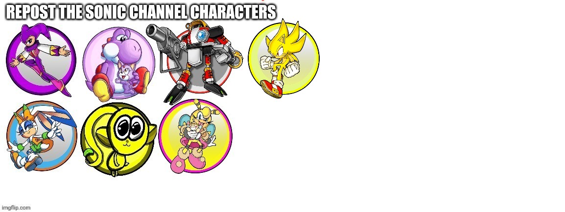 I Added Super Sonic | image tagged in blank white template,sonic the hedgehog,super sonic,sonic channel,sega | made w/ Imgflip meme maker