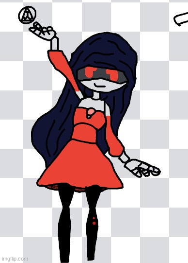 Doll (Part of a Very early W.I.P) watch this get 4 upvotes | image tagged in murder drones,drawings,glitch productions | made w/ Imgflip meme maker