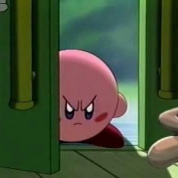 Kirby mad Blank Meme Template