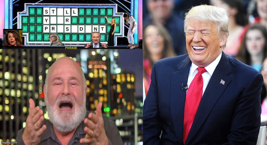 image tagged in trump laughing,republicans,wheel of fortune,crazy aoc | made w/ Imgflip meme maker