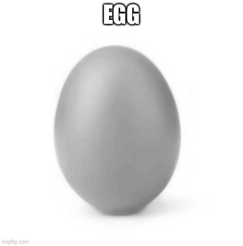 Gray egg | EGG | made w/ Imgflip meme maker