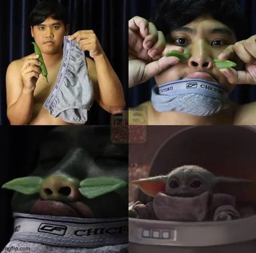 image tagged in star wars,baby yoda,memes,funny | made w/ Imgflip meme maker