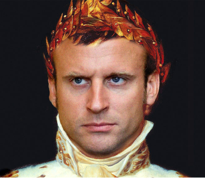 Macron Blank Meme Template