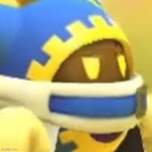 Unamused Magolor | image tagged in unamused magolor | made w/ Imgflip meme maker