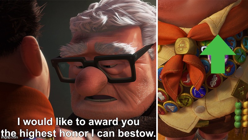 i will give you the best honor i can bestow (in High Definition) | image tagged in i will give you the best honor i can bestow in high definition | made w/ Imgflip meme maker