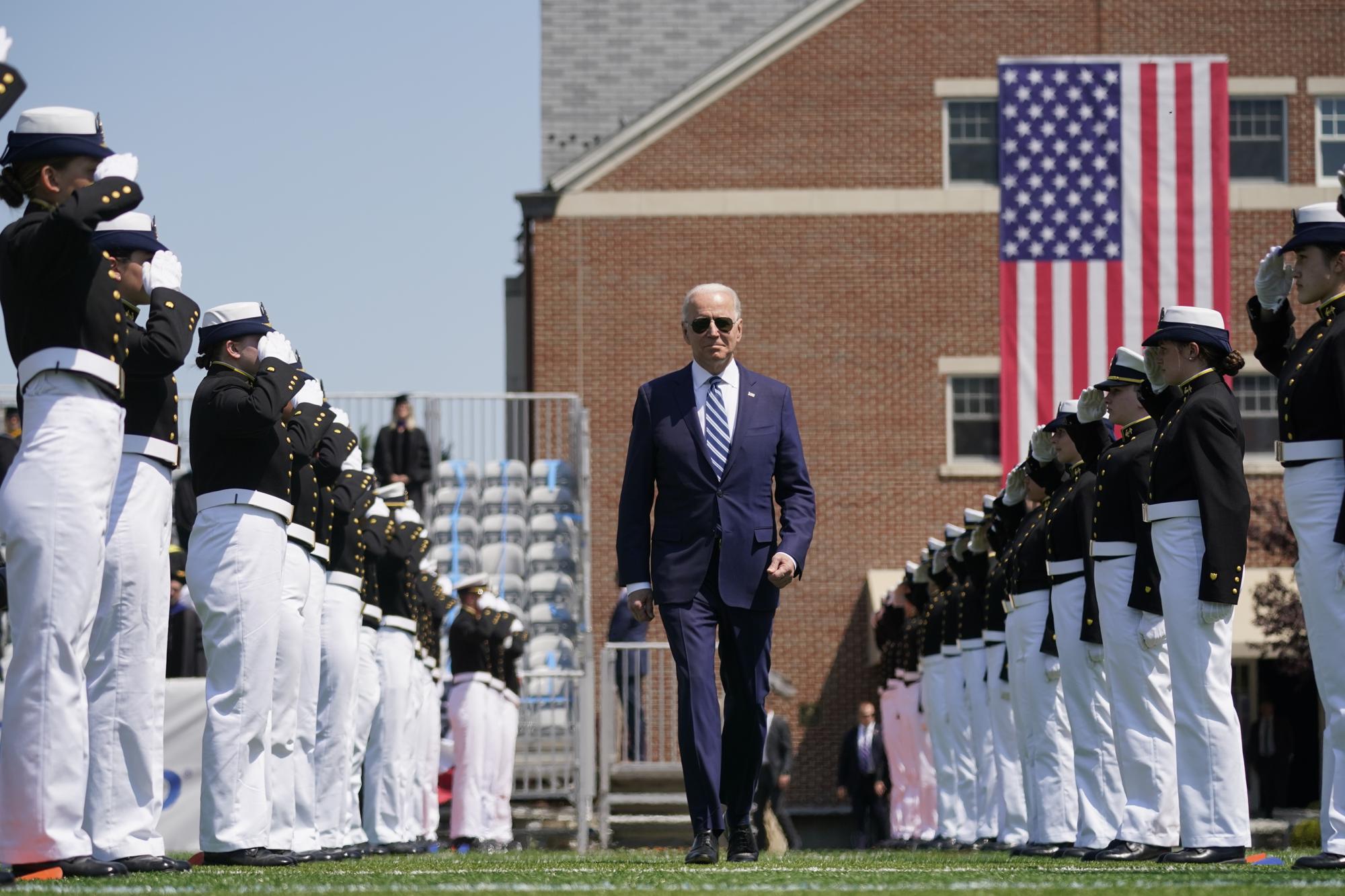 Joe Biden salute Blank Meme Template