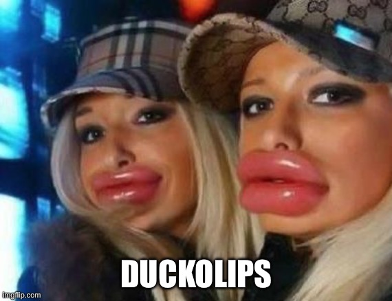 Duck Face Chicks | DUCKOLIPS | image tagged in memes,duck face chicks | made w/ Imgflip meme maker