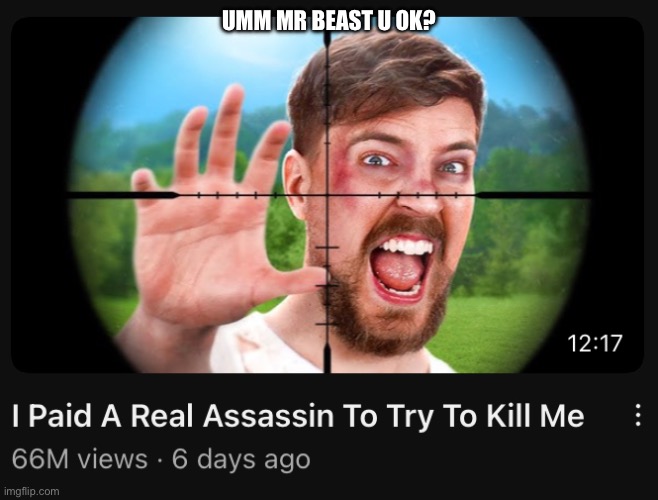 Hold up | UMM MR BEAST U OK? | image tagged in what the heck | made w/ Imgflip meme maker