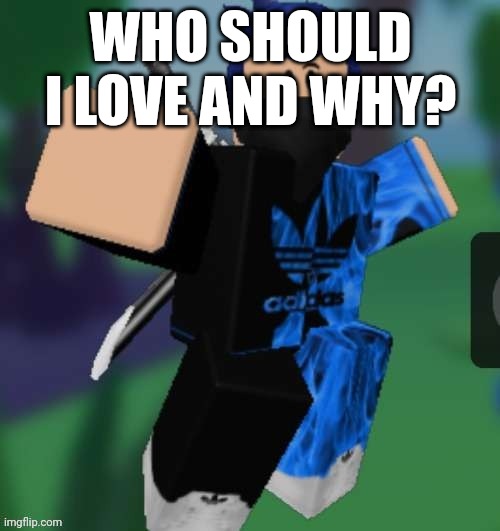 MR BEEEEEAAAAAA | WHO SHOULD I LOVE AND WHY? | image tagged in mr beeeeeaaaaaa | made w/ Imgflip meme maker