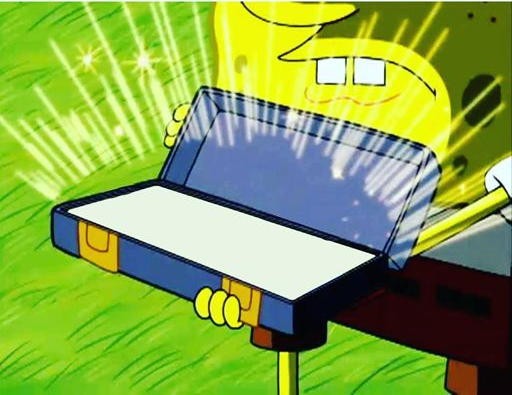 la vieja confiable Blank Meme Template