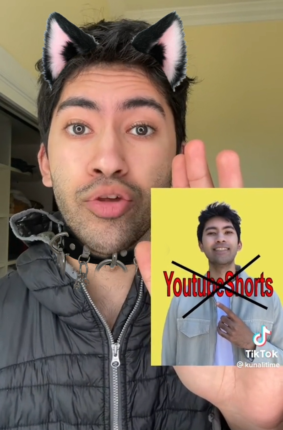 Catboy Kunali Time Blank Meme Template
