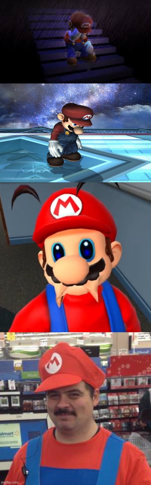 mario mario mario mario mario mario mario | image tagged in sad mario,it's a me mario | made w/ Imgflip meme maker
