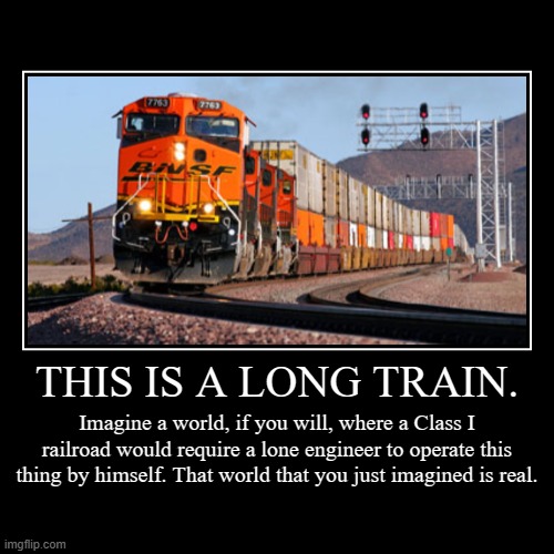 Act now, BNSF, or get NS'd. | image tagged in funny,demotivationals,railroad,train | made w/ Imgflip demotivational maker