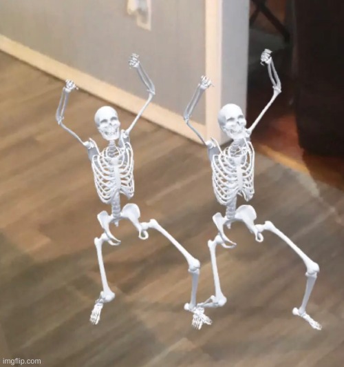 Dancing skellys | image tagged in dancing skellys | made w/ Imgflip meme maker