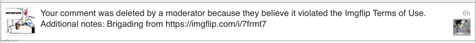 I cant send link because a 8 hour ban | made w/ Imgflip meme maker