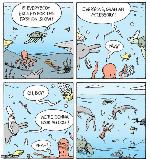 Ocean Fashion | image tagged in comics | made w/ Imgflip meme maker