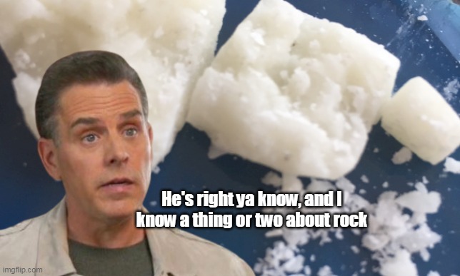 He's right ya know, and I know a thing or two about rock | made w/ Imgflip meme maker