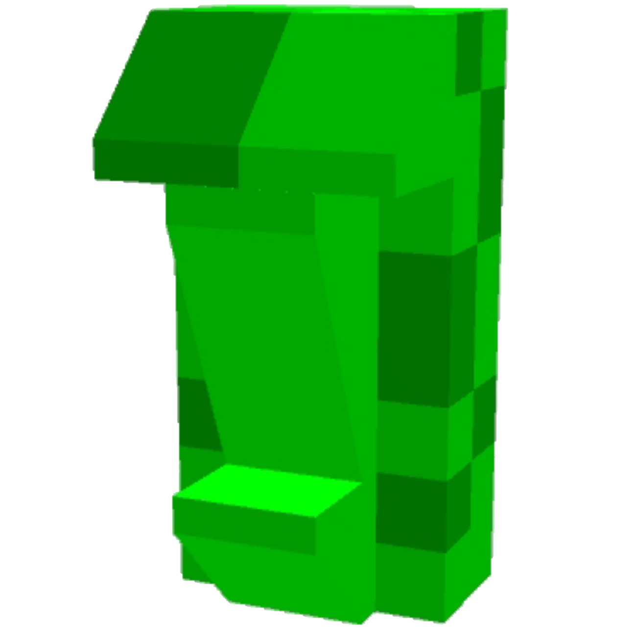 Emerald moai Blank Meme Template