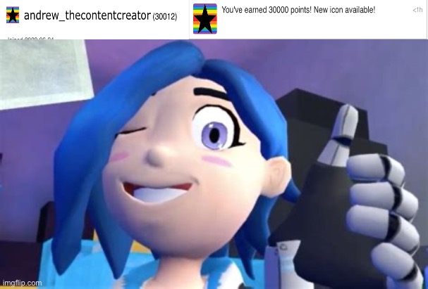 yay | image tagged in tari thumbs up,smg4 | made w/ Imgflip meme maker