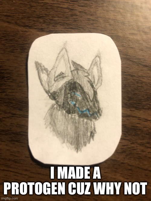 I MADE A PROTOGEN CUZ WHY NOT | made w/ Imgflip meme maker